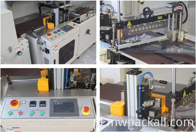 automatyczna maszyna do pakowania w folię termokurczliwą z owijarką termokurczliwą POF do pakowania żywności i kartonów